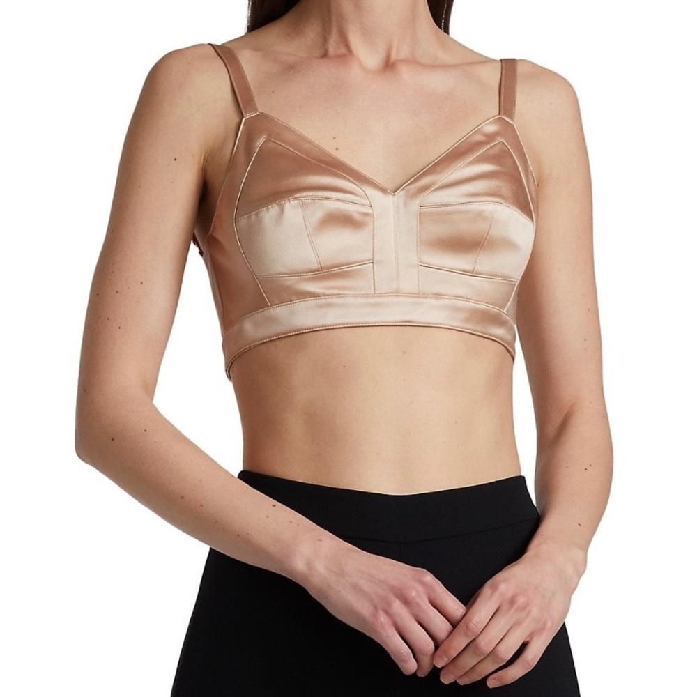 Alexander McQueen
Satin Bra Top